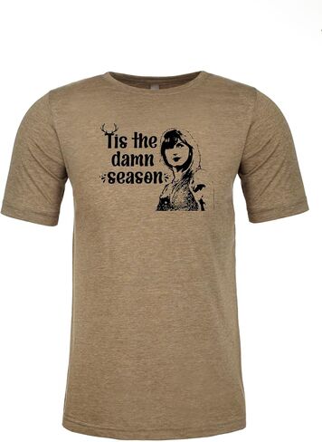 Fleece Navidad, Funny Men's Christmas Tee, Graphic Men's Tee, Funny T Shirt, Shirts with Sayings, Envy Green or Red (XL, Envy) in Saudi Arabia