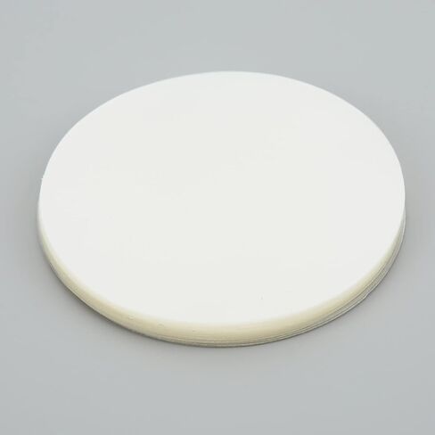 100Pcs Clear Film Badge Film Transparent Badge Cover for Round Badge Button Protective Film Button Maker Parts (37MM) in Saudi Arabia