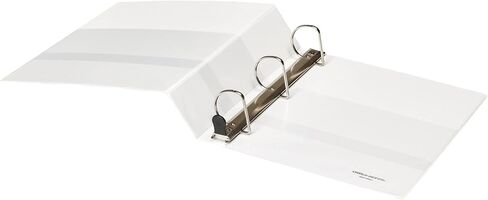 Office Depot® Heavy-Duty View 3-Ring Binder ، 2 "D-Rings ، White ، 49 ٪ معاد تدويره ، حزمة من 4 in Saudi Arabia