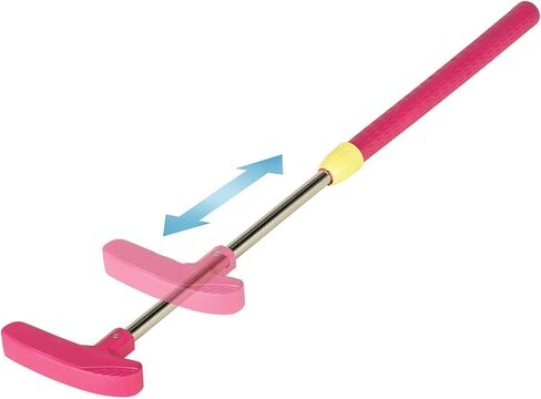 Barbie Kids Golf Game – Putt Putt Golf Set with Putting Mat, Adjustable Putter and 1 Golf Ball – Indoor & Outdoor Mini Golf Toy for Girls, Backyard, Park or Home Play, Ages 6+ in Saudi Arabia