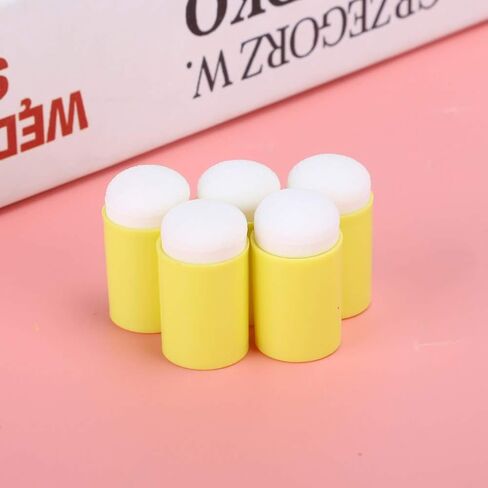 40pcs Finger Sponge Daubers Art Ink Stamping Card Craft Drawing Finger Painting Sponge (Mixed Color) in Saudi Arabia