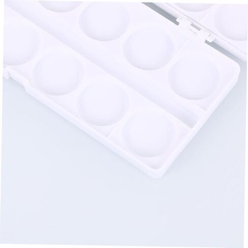 Eringogo Watercolor Paints Palette Tray 24 فتحات بلاستيكية قابلة للطي لوحة طلاء مغلقة in Saudi Arabia