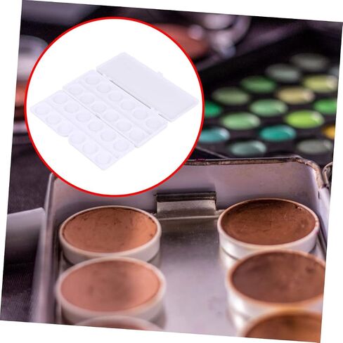 Eringogo Watercolor Paints Palette Tray 24 فتحات بلاستيكية قابلة للطي لوحة طلاء مغلقة in Saudi Arabia