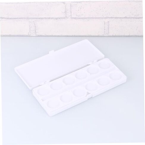 Eringogo Watercolor Paints Palette Tray 24 فتحات بلاستيكية قابلة للطي لوحة طلاء مغلقة in Saudi Arabia