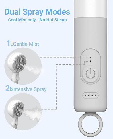 Cat Steam Brush, Cat and Dog Steam Brush, for Shedding with Release Button, 2 Speed Adjustable Spray USB Rechargeable Pet Grooming Supplies, for Dogs and Cats Pet Hair in Saudi Arabia