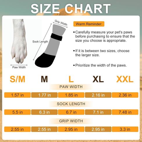 Beautyzoo Anti Clip Dog Socks Boots ، أحذية الكلاب للأمطار الساخنة/الباردة للثلج ، الجوارب المقاومة للماء ، حامية مخلب للأرضية الصلبة ، تمنع لعق صغير متوسط ​​كبير الكلاب القديمة الكبيرة الكبيرة in Saudi Arabia