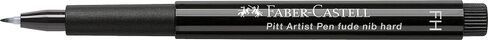Faber-Castell 167895 Pitt Artist Pen Fude Hard FH Line Width 1.5 mm Colour 199 Black Pack of 1 in Saudi Arabia