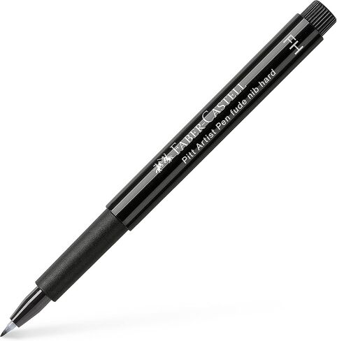 Faber-Castell 167895 Pitt Artist Pen Fude Hard FH Line Width 1.5 mm Colour 199 Black Pack of 1 in Saudi Arabia