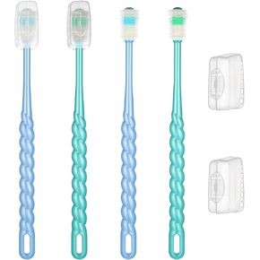 4 PCS 360 درجة كلب صغير وقطعة أسنان أسنان ناعمة للقطط للجرو والكلب الصغيرة والقط in Kuwait