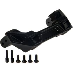 Aluminum Alloy Front & Rear Bumper Mounts for TRX-4 TRX4 1/10 RC Crawler Car Upgrade Parts(Black Rear) in Saudi Arabia