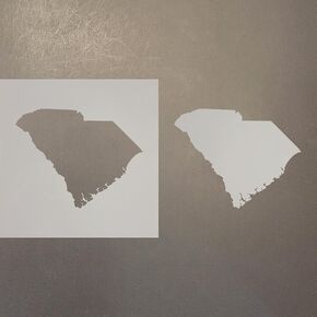 South Carolina Reusable Mylar Stencil - Art Craft Supplies 12 Inch in Saudi Arabia