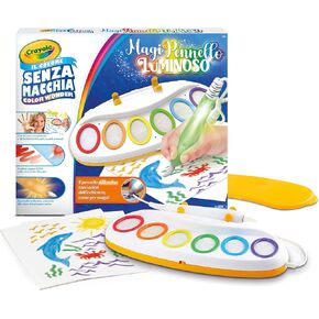 فرشاة Crayola Color Wonder Magic Light ، فرشاة الضوء السحرية ، مجموعة الطلاء بدون وصمة عار ، نشاط إبداعي ، هدية للأطفال من 3 سنوات ، 25-6000 ، النسخة الإيطالية in Kuwait