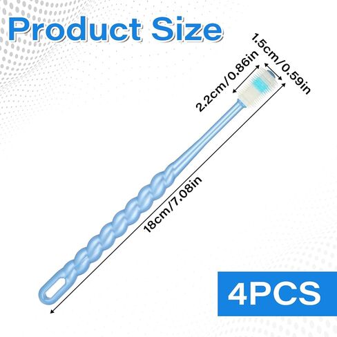 4 PCS 360 درجة كلب صغير وقطعة أسنان أسنان ناعمة للقطط للجرو والكلب الصغيرة والقط in Kuwait