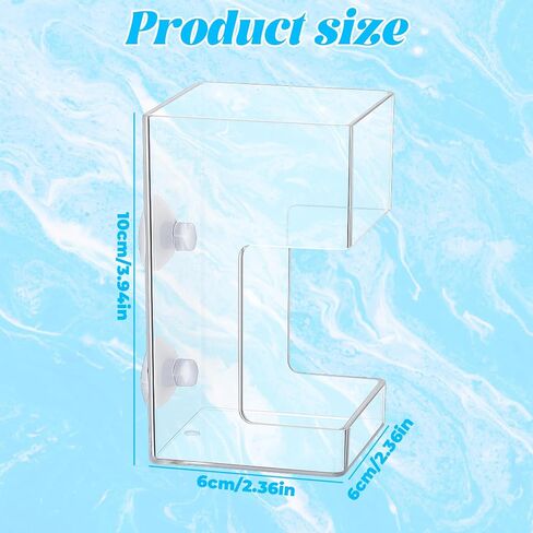 Fish Tank Feeding Tray for Fish Aquarium Feeding Dish Fishes Feeder Fishes Tank Dish with Suction Cup 3.9x2.4 Inch Feeding-Tube Ring Container Holder Dispenser for Turtle Shrimp in Kuwait