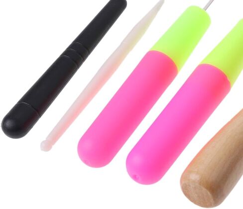 VDAXVME 5pcs/مجموعة إبرة الكروشيه تجديل لضرب خطاف النسيج الشعر جدريك C crochet case منظم بدون خطافات in Kuwait