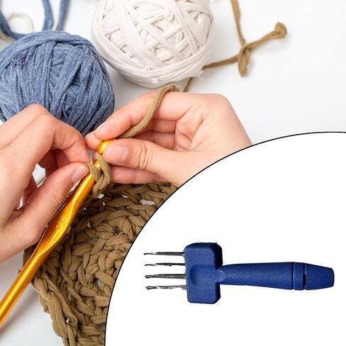 أداة حياكة الحبل الأداة حياكة خطاف الأداة سفر سفر خفيفة الوزن الحرف suuplies الملحقات المساعد الخشب صانع الحبل الكروشيه ، 4 مزلاج in Kuwait