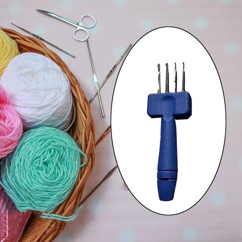 أداة حياكة الحبل الأداة حياكة خطاف الأداة سفر سفر خفيفة الوزن الحرف suuplies الملحقات المساعد الخشب صانع الحبل الكروشيه ، 4 مزلاج in Kuwait