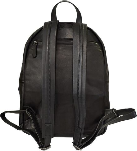 Genuine Leather Backpack for Men & Women – Full-Grain Leather Laptop Bag with Front Pocket – Minimalist Vintage Daypack for Work, Travel, or School in Saudi Arabia