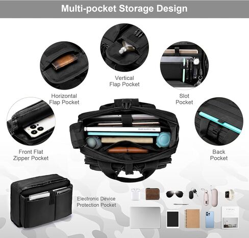 حقيبة حقيبة Messenger تكتيكية Stypos لصالح Man Military Captop Bag 14 بوصة /15.6 بوصة /17.3 بوصة حقيبة عمل الكتف Messenger in Kuwait