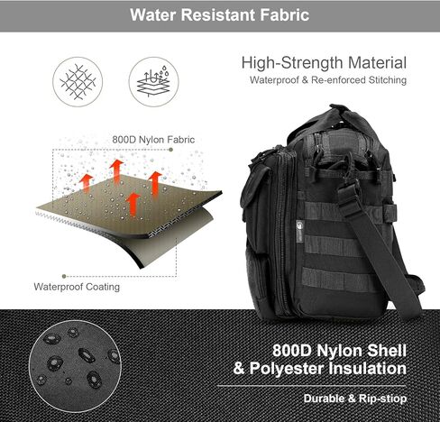 حقيبة حقيبة Messenger تكتيكية Stypos لصالح Man Military Captop Bag 14 بوصة /15.6 بوصة /17.3 بوصة حقيبة عمل الكتف Messenger in Kuwait