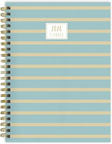 TF Publishing 2026 Classic Plaid Medium Monterly Monthly Planner مع شبكة تقويمية مدتها 12 شهرًا ، وملاحظات ، وأولويات القسم - مخطط الجدول الأسبوعي مع تعقب العادة والملصقات - 6.5 بوصة × 8in in Saudi Arabia