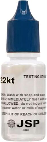Waytest 22K Gold Testing Solution Purity Determiner Jewelry Scrap Precious Metal Made in USA in Saudi Arabia