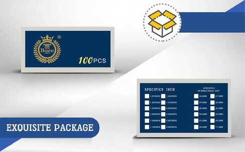 Boen 600PCS Coin حامل 12 أحجام متنوعة من أصحاب العملات المحترفين للكوليترز (تقلب العملة 12 أحجام متنوعة 600 قطعة) in Saudi Arabia