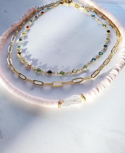 Outerbanks Season 3 Choker Necklaces FULL SET Sarah Cameron Dupes INSPO in Saudi Arabia