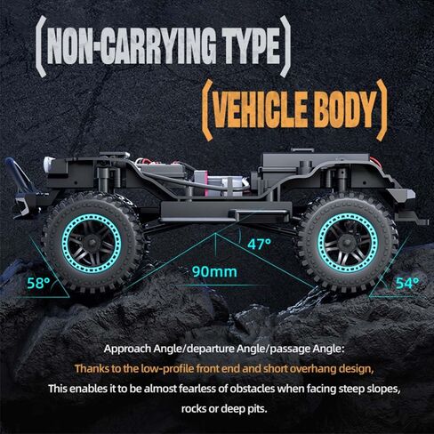 X-Verse SG206MAX 1/20 شاحنات RC بدون فرش للبالغين ، سيارة RC Ofrroad ، 4x4 عالية السرعة جميع التضاريس على الطريق RC Climbing المركبات ، 3 بطارية in Kuwait