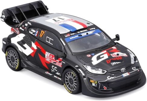 1/43 سبائك السبائك لسبائك ياريس رالي 1 هايبرد أوجير #17 سيارة فاخرة Diecast Diecast Cars Model in Saudi Arabia