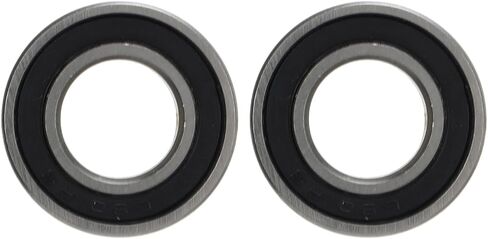 RC Ball Bearing أخدود عميق مزدوج محمل كرة فولاذية محمل البديل لـ Arrma 1/5 Outcast Kraton 8S RC Car Accessories 2pcs Silver 24mm OD 12mm ID 6mm shight in Saudi Arabia