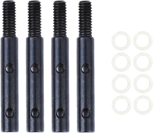 RCAWD 4PCS Steel Portal Axle Shaft for 1/18 Hobbyplus CR18P Rock Van EVO Trail Hunter Upgrades Part in Saudi Arabia