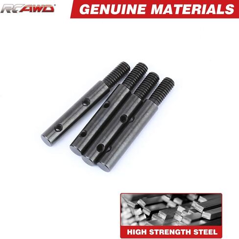 RCAWD 4PCS Steel Portal Axle Shaft for 1/18 Hobbyplus CR18P Rock Van EVO Trail Hunter Upgrades Part in Saudi Arabia