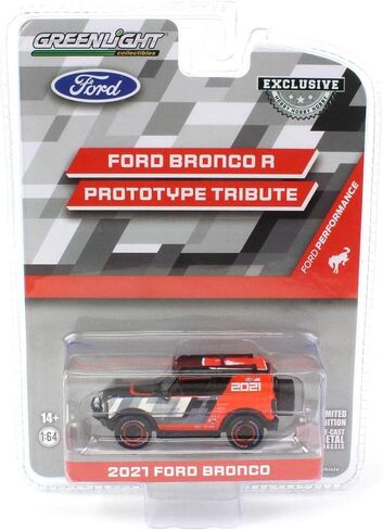 Greenlight 1/64 2021 Ford Bronco ، BF Goodrich Baja 1000 ، Rotype Tribute 30349 in Kuwait