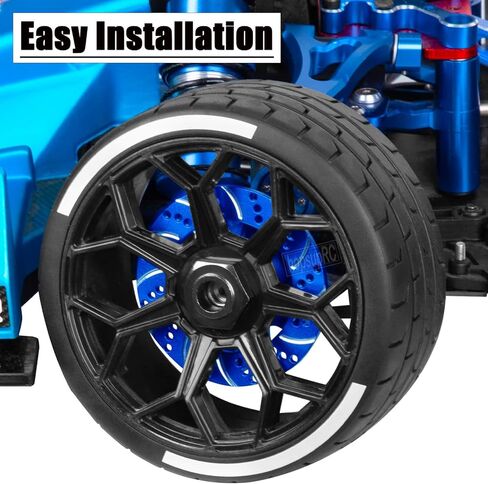 RC Aluminum Brake Disk Upgrades Part for 1/7 Infraction 6S BLX,Limitless 6S BLX,Felony 6S BLX,1/8 Typhon 6S.Navy Blue. in Saudi Arabia