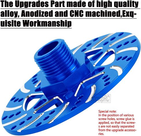 RC Aluminum Brake Disk Upgrades Part for 1/7 Infraction 6S BLX,Limitless 6S BLX,Felony 6S BLX,1/8 Typhon 6S.Navy Blue. in Saudi Arabia