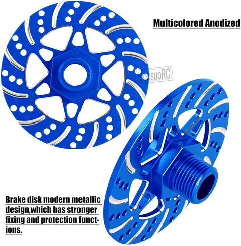 RC Aluminum Brake Disk Upgrades Part for 1/7 Infraction 6S BLX,Limitless 6S BLX,Felony 6S BLX,1/8 Typhon 6S.Navy Blue. in Saudi Arabia