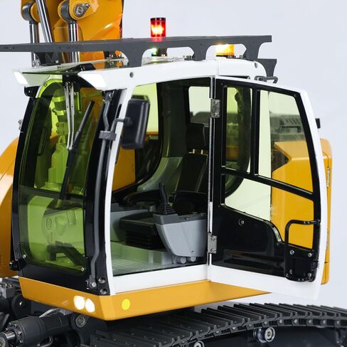 TOUCAN RC HOBBY 1/14 RC Hydraulic Excavator 914 5-Ways Valve Metal Remote Control Digger Model,US in Stock in Saudi Arabia