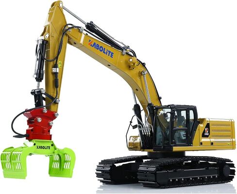 TOUCAN RC HOBBY Huina K961 100S PRO 1/18 RC Hydraulic Excavator RTR Remote Control Digger Flysky ST8 Radio 2S Battery Electric Claw Hammer,US in Stock in Saudi Arabia