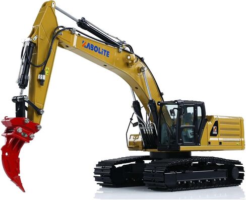 TOUCAN RC HOBBY Huina K961 100S PRO 1/18 RC Hydraulic Excavator RTR Remote Control Digger Flysky ST8 Radio 2S Battery Electric Claw Hammer,US in Stock in Saudi Arabia