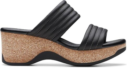 Clarks Women's Chelseah Path Wedge Sandal in Saudi Arabia