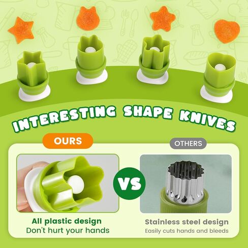 Lovestown 13PCS Kids Cooking مجموعات حقيقية ، Montessori Kitchen ألعاب المطبخ الصغار مع هدايا Crinker Crinkle Crinker لـ 3-8 in Saudi Arabia