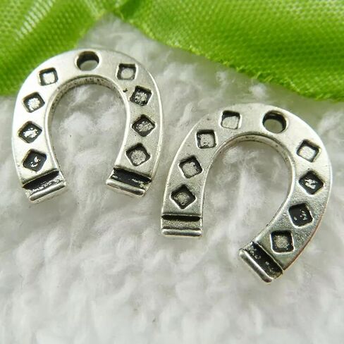 240 pcs Tibet Silver Horseshoe 16x14mm B485 in Saudi Arabia
