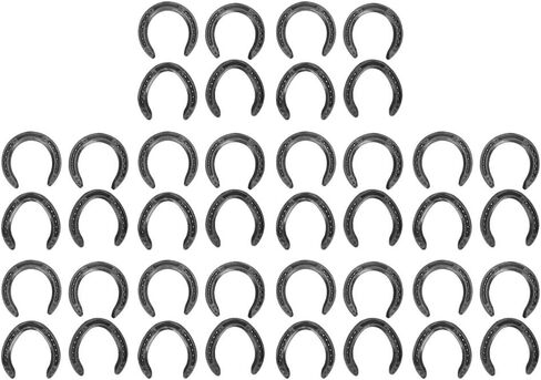 yinhing Horseshoes ، أحذية الخيول تدريب سباق الخيل ركوب الملحقات 10 أزواج تزوير Q235 Steel Horseshoe Kit Decor in Saudi Arabia