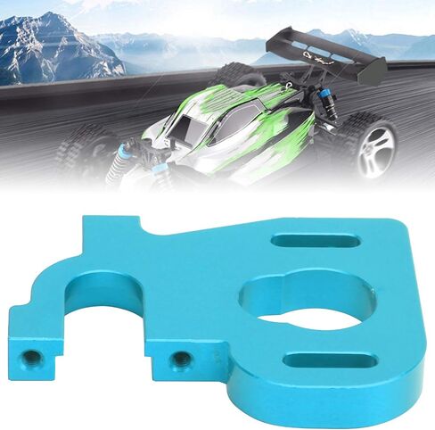 Adjustable Motor Mount Seat Holder Heat Sink Spare Parts Accessory for Wltoys 1/14 144001 RC Car(Blue) in Saudi Arabia