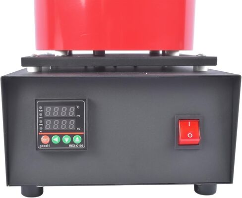 فرن ذوبان الذهب 2 كجم فرن الصهر الرقمي الكهربائي 1500W 2012 ° F آلة تكرير المجوهرات الثمينة المعادن الذهب in Kuwait