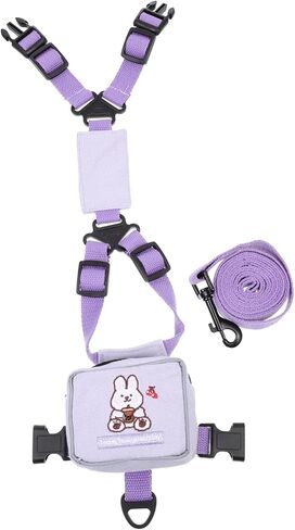 UPKOCH Portable Cat Harness Leash with Ergonomic Vest Design for Small Dogs and Kittens Wear Resistant Rope with Two Side Buckles for Secure Outdoor Walking Easy to Wear and Remove in Saudi Arabia