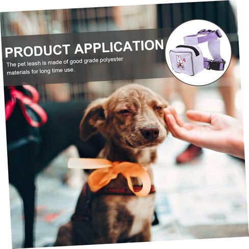 UPKOCH Portable Cat Harness Leash with Ergonomic Vest Design for Small Dogs and Kittens Wear Resistant Rope with Two Side Buckles for Secure Outdoor Walking Easy to Wear and Remove in Saudi Arabia
