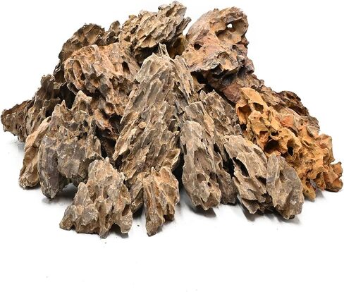 5LB Aquarium Rocks Dragon Stone for Aquariums Landscaping Model Fish Tanks Terrariums Vivariums Model Decoration-2 to 4 Inches in Saudi Arabia