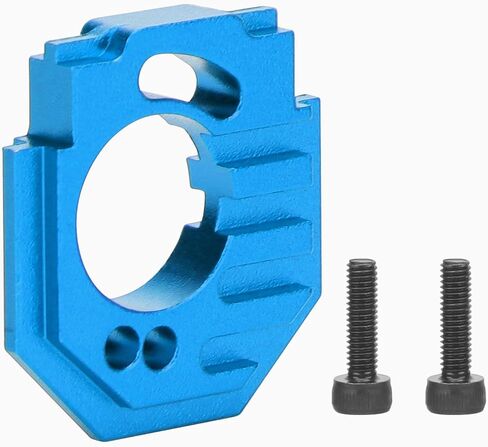 daitoku Aluminum Adjustable RC Motor Mount Set Motor Heatsink Mount for ARRMA 1/18 Granite Typhon Mojave Grom 1/14 Mojave Grom Mega 380 - Red in Saudi Arabia